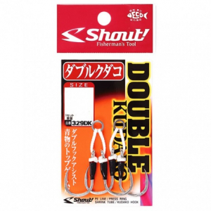 Крючки Shout Double Kudako 329DK 4/0