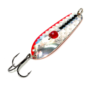 Блесна Kuusamo Rasanen 70/20 (бусинка)BL/R/S-C