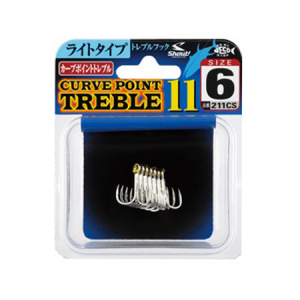 Тройники Shout 211CS Curve Point Treble 11 №1