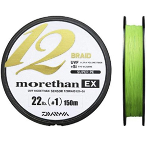Плетеный шнур Daiwa Morethan UVF+SI 12EX #1.5 150m