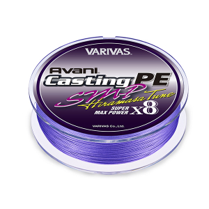 Плетеный шнур Varivas Avani Casting PE SMP Hiramasa Tune X8 #6 90lb 300m