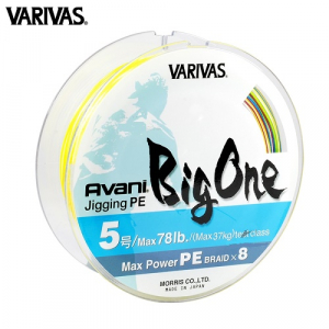 Плетеный шнур Varivas Avani Big One #6