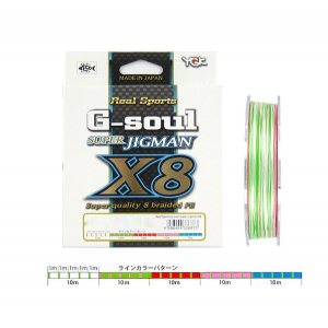 Плетеный шнур YGK G-Soul Super Jigman X8 #1
