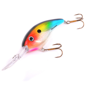 Воблер Bomber Fat Free Shad BD7F 12-16ft ( Threadfin Shad )
